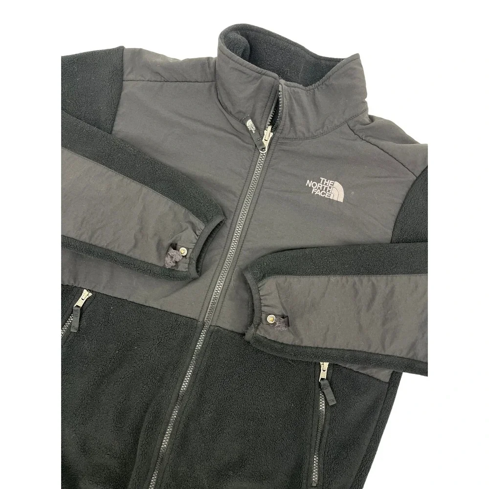 The North Face Boys Denali Full Zip Fleece Jacket Black‎ XL 18/20